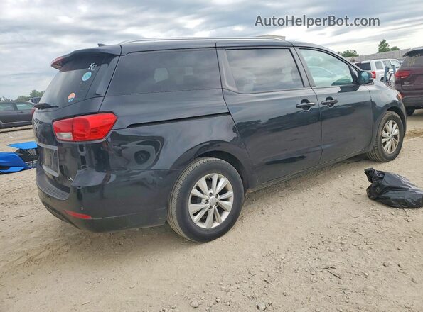 KNDMB5C11J6398637 2018 KIA SEDONA Black Передня права чверть