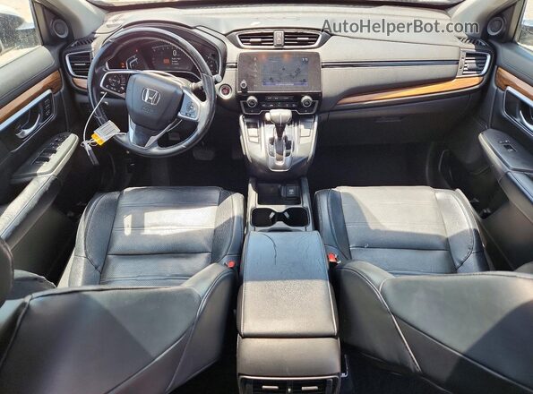 2HKRW2H85HH653708 2017 HONDA CR-V White Vista del cuadro de instrumentos
