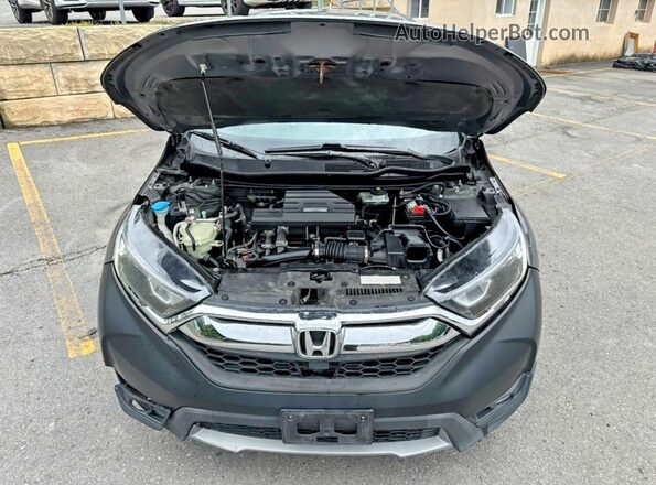 2HKRW2H88JH656043 2018 HONDA CRV Gray Вид щитка приладів