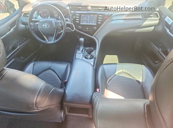 4T1B11HK2KU798414 2019 TOYOTA CAMRY Black Вид щитка приладів