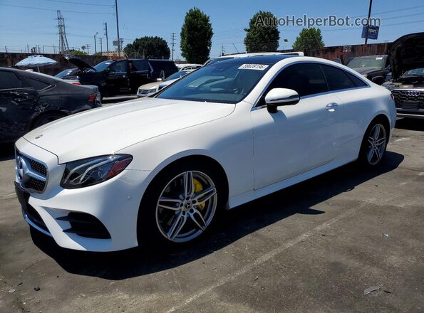 WDD1J6FB5JF015384 2018 MERCEDES-BENZ E-CLASS White Trasero izquierdo