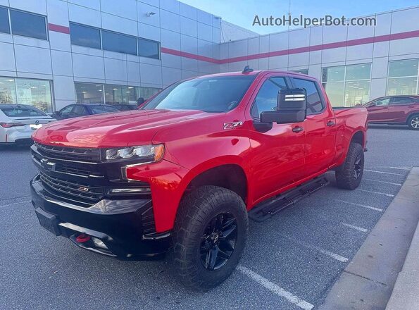 3GCPYFED3MG246645 2021 CHEVROLET SILVERADO Red 