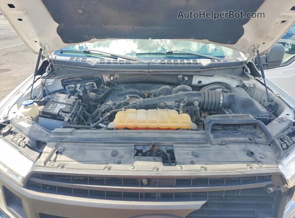 1FTEW1CB5JFB05980 2018 FORD F150 White Engine compartment view