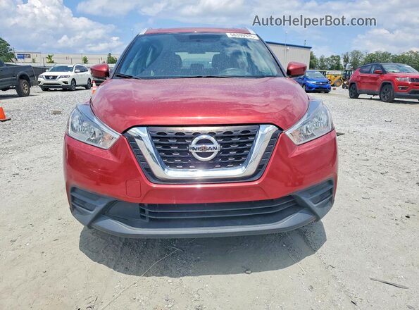 3N1CP5CU4JL505387 2018 NISSAN KICKS Red Widok z tyłu
