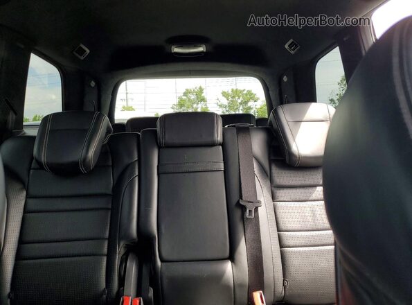 4JGDF7FE2HA773047 2017 MERCEDES-BENZ GLS Черный Вид задней части салона