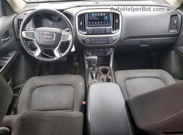 1GTG6CEN5J1100786 2018 GMC CANYON Black Սարքավորումների վահանակի տեսք