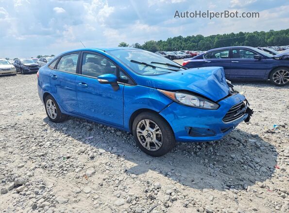 3FADP4BJ2GM148660 2016 FORD FIESTA Blue Вид спереду
