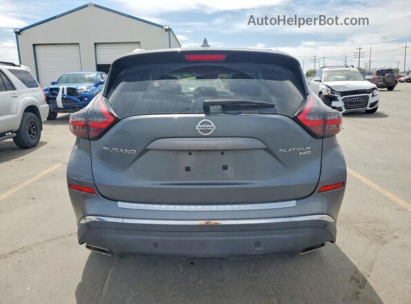 5N1AZ2DS0LN157970 2020 NISSAN MURANO Серый Вид салона спереди