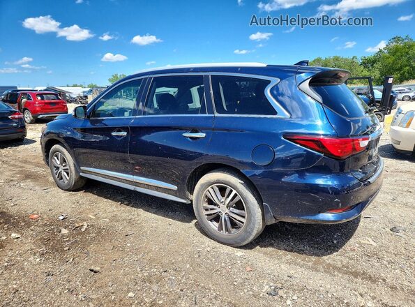 5N1DL0MM4HC520407 2017 INFINITI QX60 Blue 