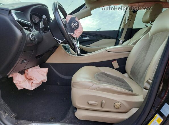 LRBFXCSA7HD027793 2017 BUICK ENVISION Black Vista del salpicadero