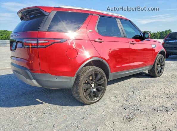 SALRHBBV7HA045682 2017 LAND ROVER DISCOVERY Red Передня права чверть