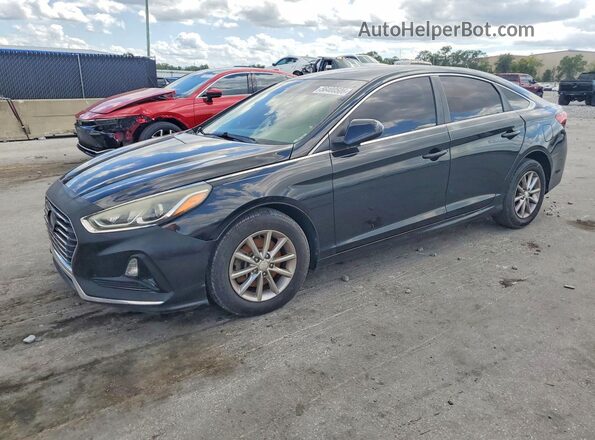 5NPE24AF6JH664298 2018 HYUNDAI SONATA Black 