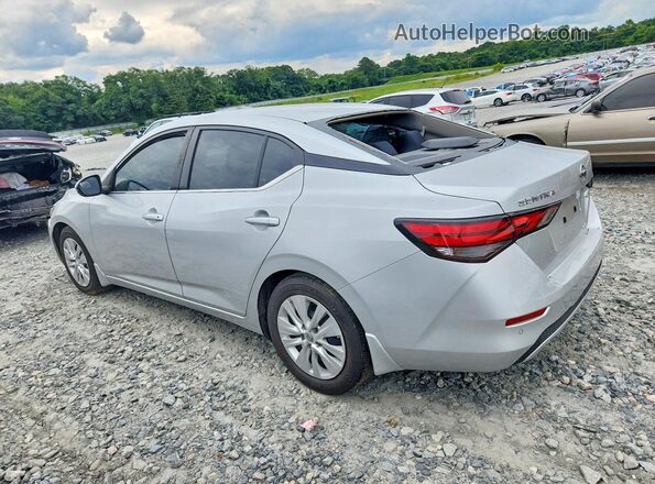 3N1AB8BV7PY323356 2023 NISSAN SENTRA Серебряный Задняя правая четверть