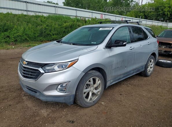 3GNAXKEX8JL165162 2018 CHEVROLET EQUINOX Silver Задня ліва чверть