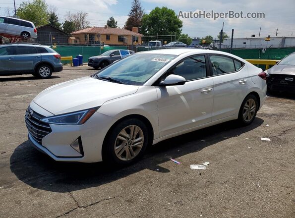 5NPD84LF6LH570853 2020 HYUNDAI ELANTRA White უკანა მარცხენა
