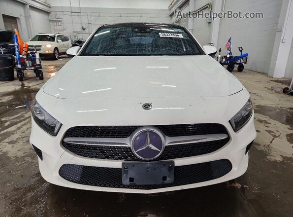 WDD3G4FB0KW000658 2019 MERCEDES-BENZ A White Հետևի տեսք