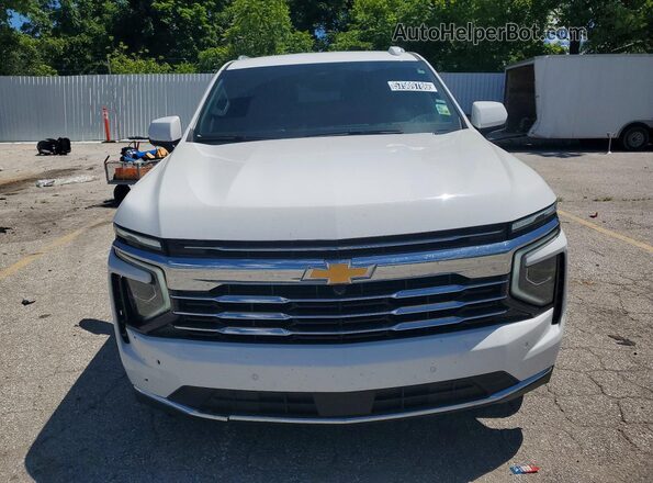 1GNS5NRD5SR199789 2025 CHEVROLET TAHOE Белый Вид сзади