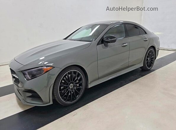 W1K2J5JB5MA089878 2021 MERCEDES-BENZ CLS-CLASS Gray Հետևի աջ