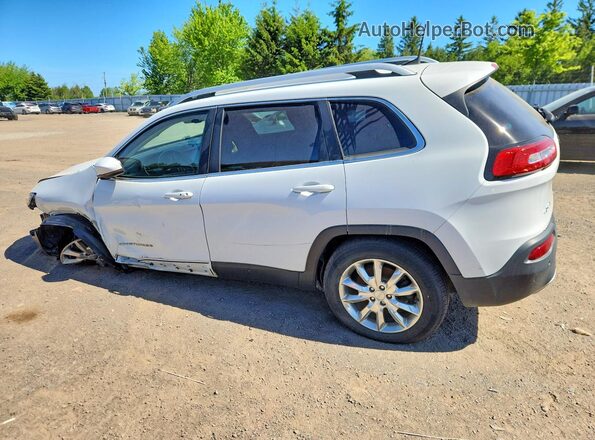 1C4PJMDS5HW598609 2017 JEEP CHEROKEE Белый Задняя правая четверть