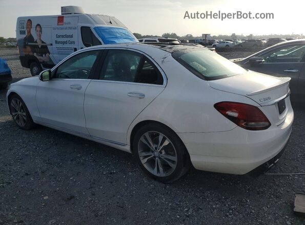 WDDWF4JB1HR254992 2017 MERCEDES-BENZ C White 