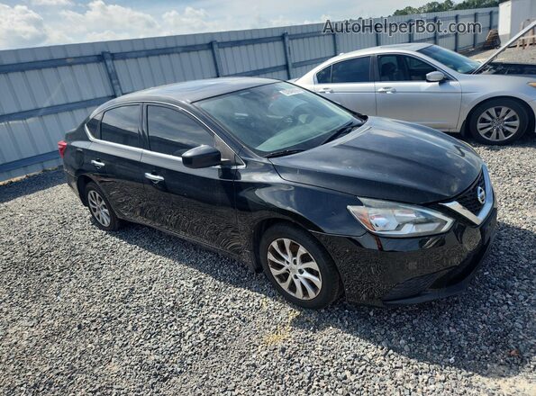 3N1AB7AP6HY381683 2017 NISSAN SENTRA Black 
