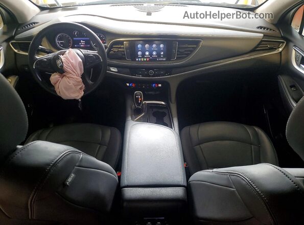 5GAEVAKW2MJ267530 2021 BUICK ENCLAVE White Widok zestawu wskaźników