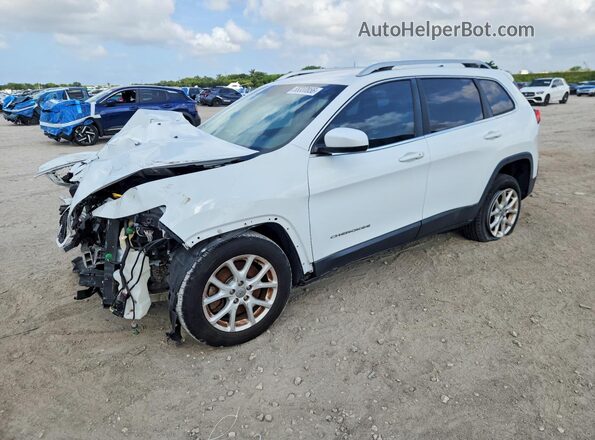 1C4PJLCBXGW294976 2016 JEEP CHEROKEE White Հետևի ձախ