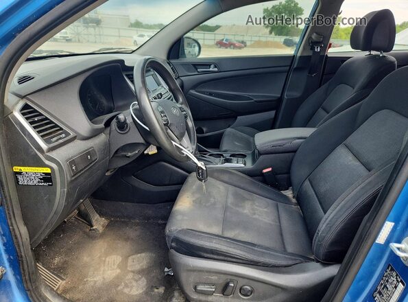 KM8J33A41GU207848 2016 HYUNDAI TUCSON Blue 