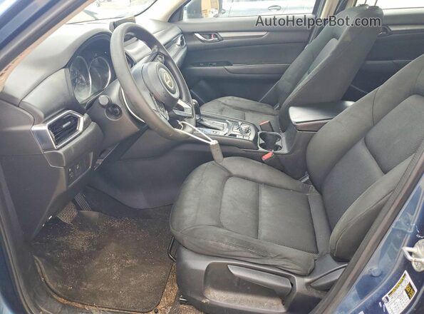 JM3KFABL8H0215813 2017 MAZDA CX-5 Blue Widok deski rozdzielczej