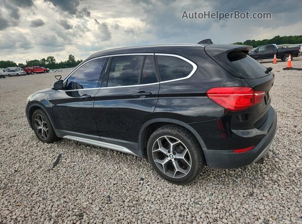 WBXHT3C32H5F74315 2017 BMW X1 Black Հետևի աջ