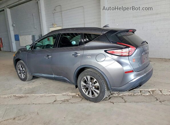 5N1AZ2MG7JN123095 2018 NISSAN MURANO Gray 