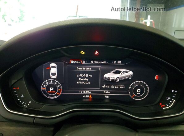 WAUENCF54KA024940 2019 AUDI A5 White 