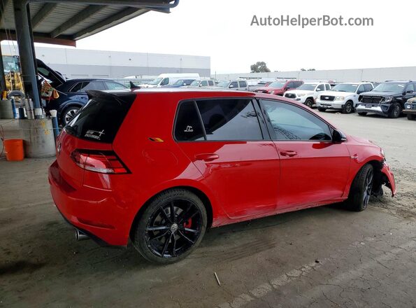 3VW6T7AU5MM002435 2021 VOLKSWAGEN GTI Red წინა მარჯვენა