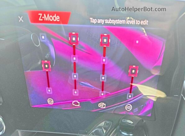 1G1YA3D45R5119217 2024 CHEVROLET CORVETTE Red ძრავის განყოფილების ხედი