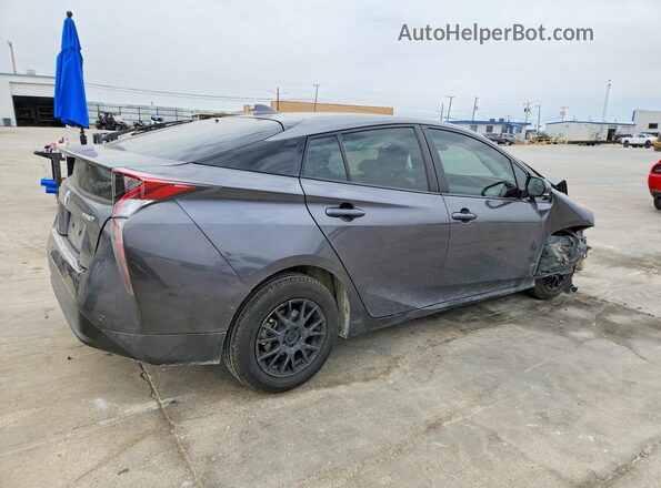 JTDKBRFU4J3073468 2018 TOYOTA PRIUS Gray 