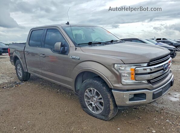 1FTEW1C55LKD25723 2020 FORD F150 Gray Widok z przodu