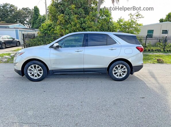 3GNAXJEV5JL383360 2018 CHEVROLET EQUINOX Серебряный Вид подкапотного пространства