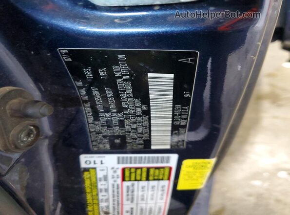 5TDKZ3DC1JS960012 2018 TOYOTA SIENNA Blue 