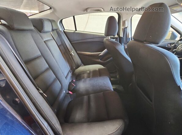 JM1GJ1U57G1411567 2016 MAZDA 6 Blue Widok wnętrza z tyłu