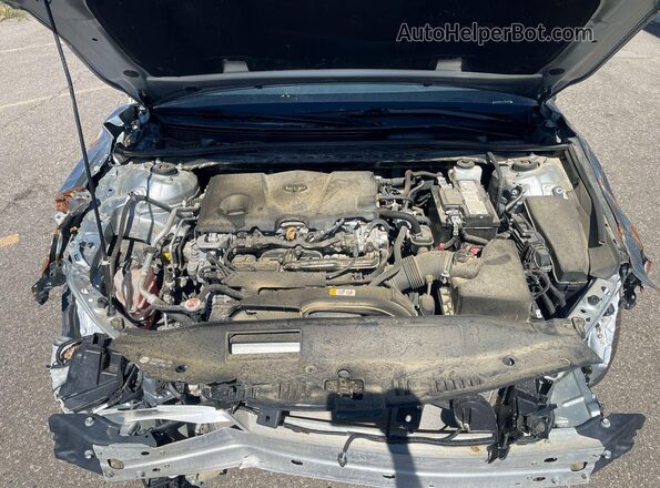 4T1G11AK0RU191485 2024 TOYOTA CAMRY Silver წინა პანელის ხედი
