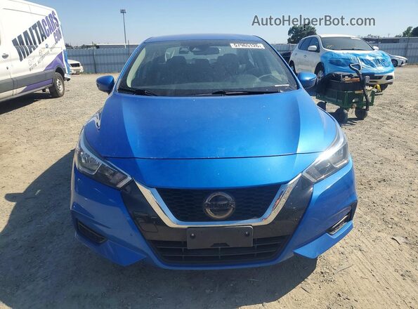 3N1CN8EV3ML832185 2021 NISSAN VERSA Blue 