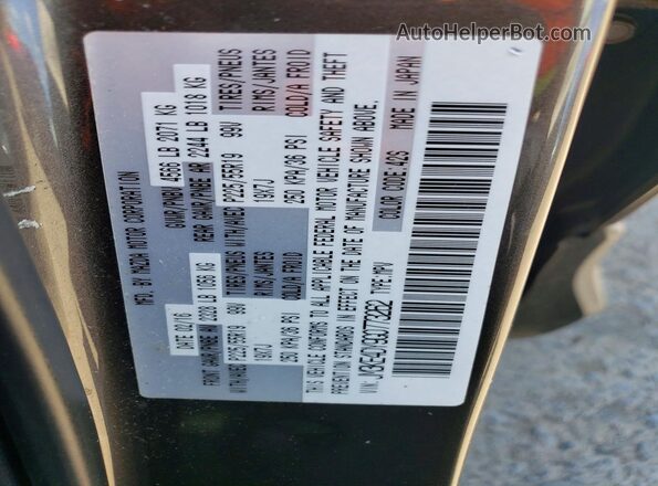 JM3KE4DY9G0773262 2016 MAZDA CX-5 Brown VIN sticker view