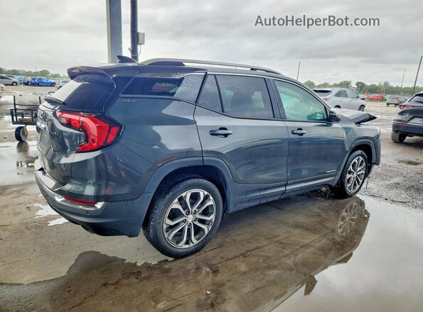 3GKALPEX6JL201596 2018 GMC TERRAIN Charcoal Առջևի աջ