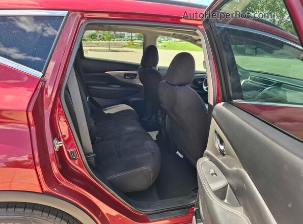 5N1AZ2MH7JN167140 2018 NISSAN MURANO Red Սալոնի դիմացի տեսք