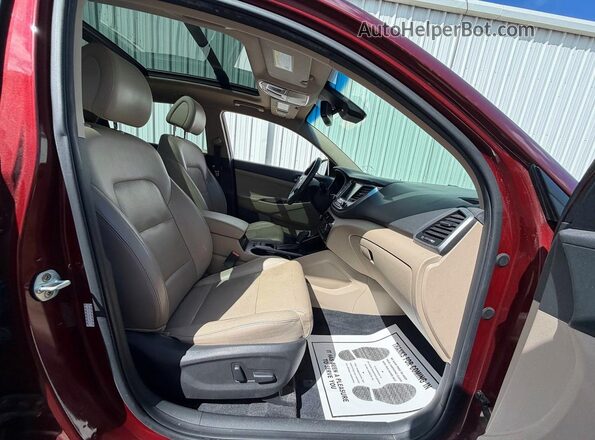KM8J33A25GU085347 2016 HYUNDAI TUCSON Red 