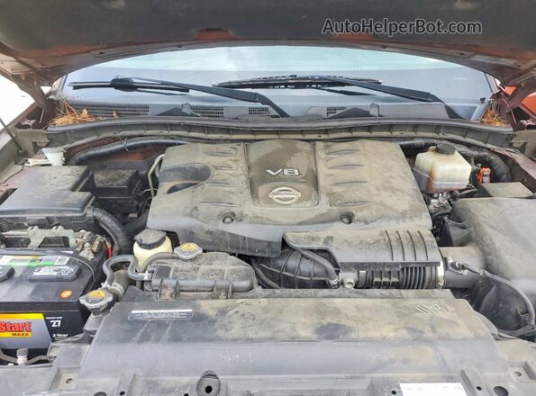 JN8AY2ND2J9053109 2018 NISSAN ARMADA Brown VIN կոդի պիտակի տեսք