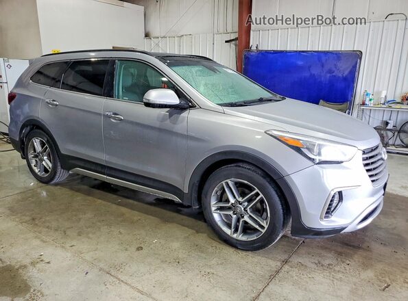 KM8SRDHF8KU310659 2019 HYUNDAI SANTA Silver Vista frontal