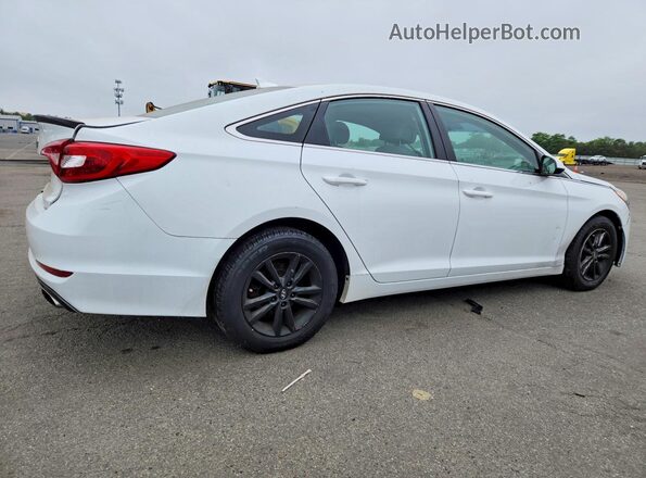 5NPE24AF0GH344077 2016 HYUNDAI SONATA White წინა მარჯვენა