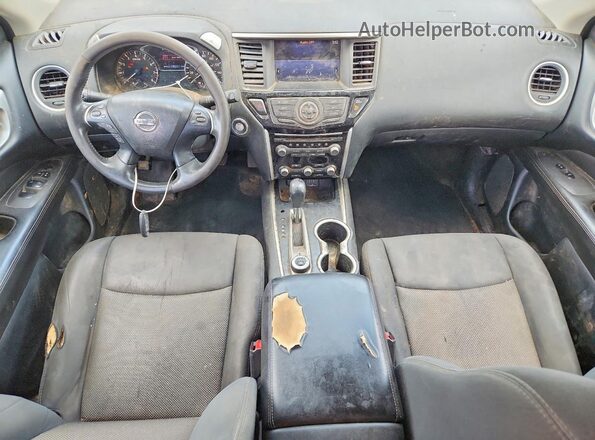 5N1DR2MM0JC663273 2018 NISSAN PATHFINDER Gray Widok zestawu wskaźników