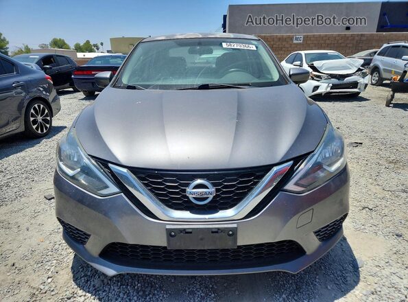 3N1AB7AP9GY235079 2016 NISSAN SENTRA Gray 
